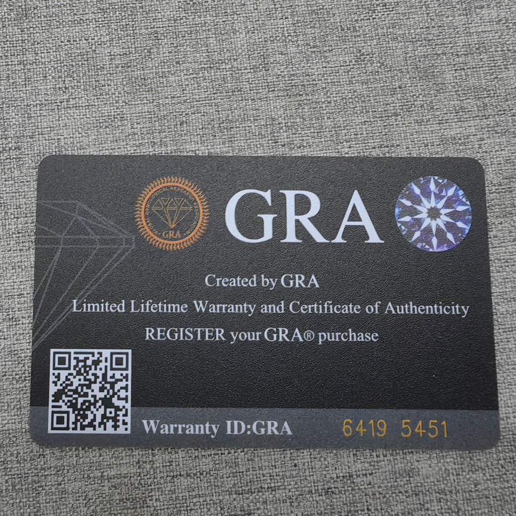 Blongme Jewelry Moissanite Rings for Women Round Cut 1.0ct Gemstone White Gold Plated Wedding Bands Eternity Ring Engagement